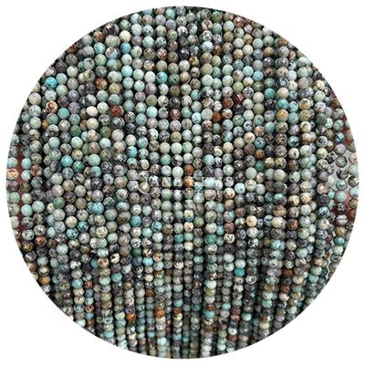 Gems Bead Cristallo naturale con facce rotonde Forma di piccole perline per braccialetti