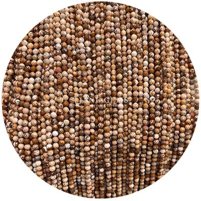 Gems Bead Cristallo naturale con facce rotonde Forma di piccole perline per braccialetti