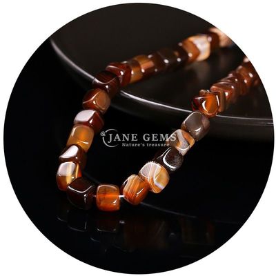 Ingrosso di cristallo naturale gemma quadrato agate perline cubo sciolto perline turchesi accessori spaziatori per la realizzazione di gioielli