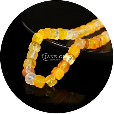 Ingrosso di cristallo naturale gemma quadrato agate perline cubo sciolto perline turchesi accessori spaziatori per la realizzazione di gioielli