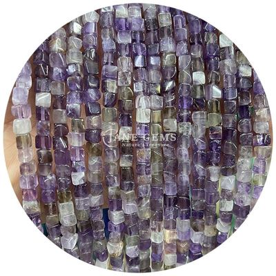 Ingrosso di cristallo naturale gemma quadrato agate perline cubo sciolto perline turchesi accessori spaziatori per la realizzazione di gioielli
