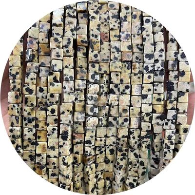 Ingrosso di cristallo naturale gemma quadrato agate perline cubo sciolto perline turchesi accessori spaziatori per la realizzazione di gioielli