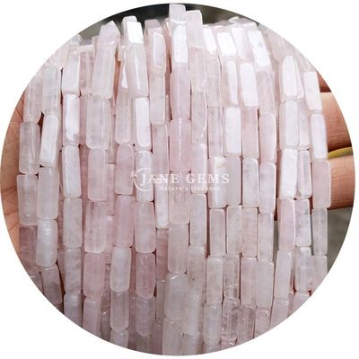 Ingrosso Genuine Perle di pietra preziosa libera Rectangular Cuboid Perle di pietra libera Spacers Accessori per gioielli Diy