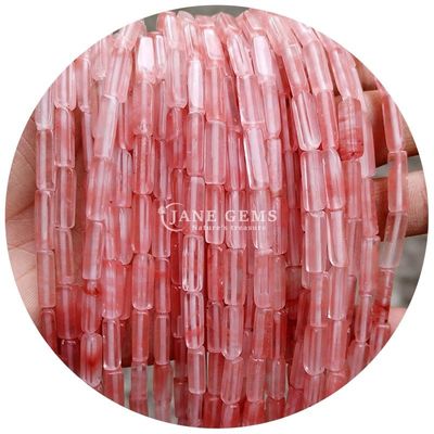 Ingrosso Genuine Perle di pietra preziosa libera Rectangular Cuboid Perle di pietra libera Spacers Accessori per gioielli Diy