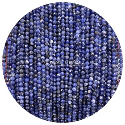 Perle di gemme cristallo naturale facciata rotonda forma piccola amazzonica apatite fili di perle sciolte per braccialetti