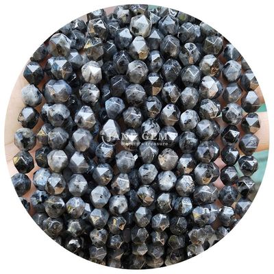 Ingrosso per gioielleria di pietre preziose di cristallo naturale perle a facce a facce accessori per perle di pietra sciolte per le gioiellerie