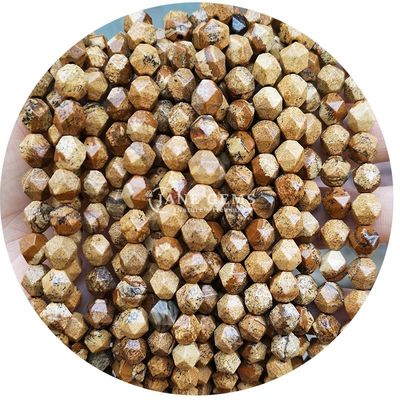 Ingrosso per gioielleria di pietre preziose di cristallo naturale perle a facce a facce accessori per perle di pietra sciolte per le gioiellerie