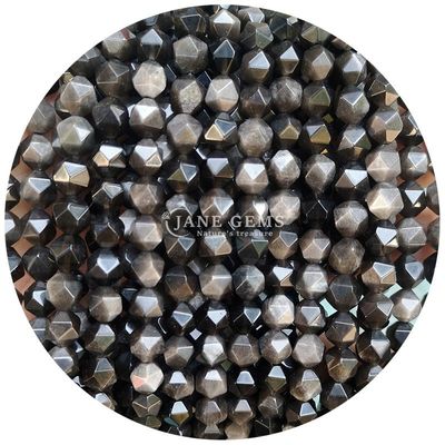 Ingrosso per gioielleria di pietre preziose di cristallo naturale perle a facce a facce accessori per perle di pietra sciolte per le gioiellerie