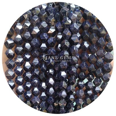 Ingrosso per gioielleria di pietre preziose di cristallo naturale perle a facce a facce accessori per perle di pietra sciolte per le gioiellerie
