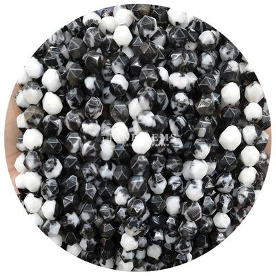 Ingrosso per gioielleria di pietre preziose di cristallo naturale perle a facce a facce accessori per perle di pietra sciolte per le gioiellerie