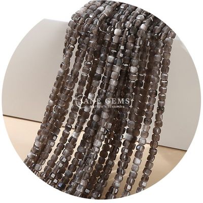 Ingrosso di cristallo naturale gemma perline sfuse quadrate cubo perline sfuse ametista turmalina perline per gioielli