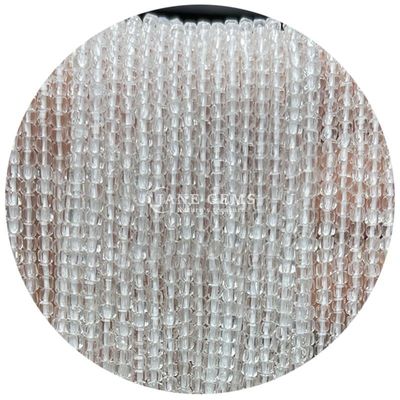 Ingrosso di cristallo naturale gemma perline sfuse quadrate cubo perline sfuse ametista turmalina perline per gioielli
