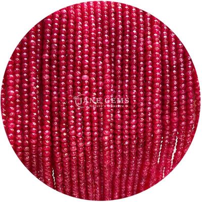 Quarzo di fragola rosa opale gemme perla cristallo naturale facce rotonde forma piccola perla sciolta fili per braccialetti