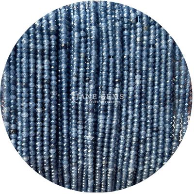 Bianco nero calcedonia gemme perla cristallo naturale facce di abaco forma di piccole perline sciolte per braccialetti