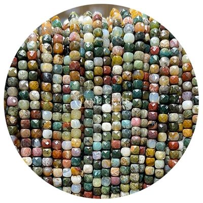 Ingrosso per gioielli di pietre preziose naturali perle sciolte perle sciolte di cristallo perle sciolte di fluorite perle sciolte di pietra lunare per gioielli di gioielli