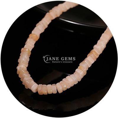 Grossista perline libere di giada naturale perline libere di opale bianco reale perline libere di opal quadrato a fetta forma libera perline spazzatori per gioielli fai da te