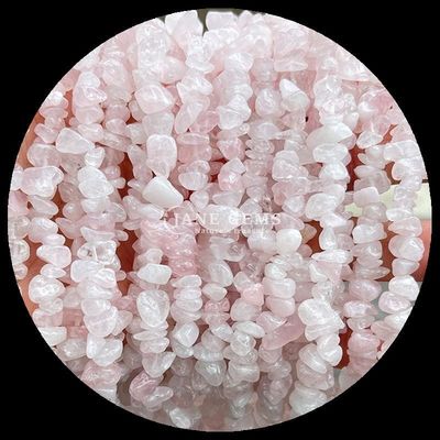 Quarzo trasparente Ametista Gemme Perla Cristallo naturale Forma irregolare Scheletro di ghiaia Pietra sciolta perla fili per braccialetti