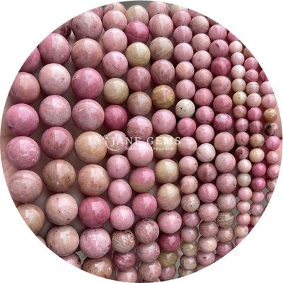 Ingrosso di pietra naturale giaspio perline sferiche sferiche 8mm labradorite perline sferiche rosa quarzo perline sferiche spazzatori per gioielli