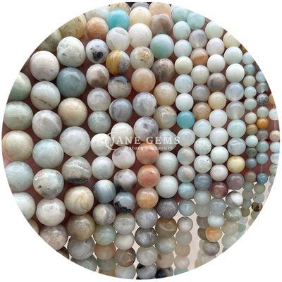 Ingrosso di pietra naturale giaspio perline sferiche sferiche 8mm labradorite perline sferiche rosa quarzo perline sferiche spazzatori per gioielli