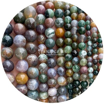 Ingrosso di pietra naturale giaspio perline sferiche sferiche 8mm labradorite perline sferiche rosa quarzo perline sferiche spazzatori per gioielli