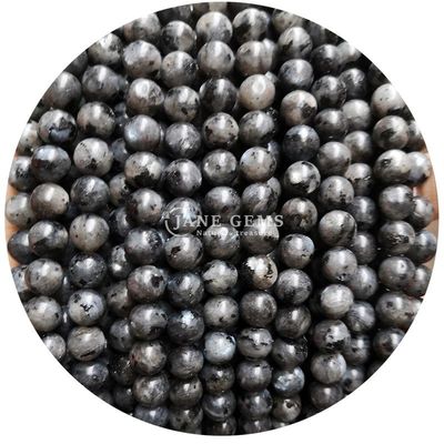 Ingrosso di pietra naturale giaspio perline sferiche sferiche 8mm labradorite perline sferiche rosa quarzo perline sferiche spazzatori per gioielli