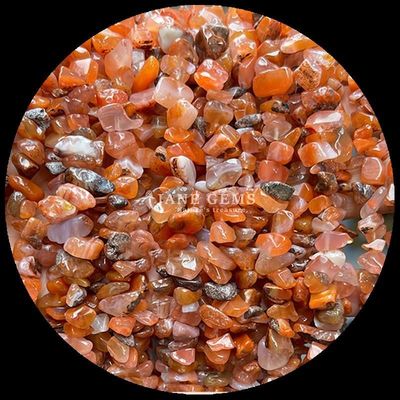 Agata rossa gemme perle cristallo naturale di forma irregolare scheggia ghiaia pietra sciolta perle fili per braccialetti