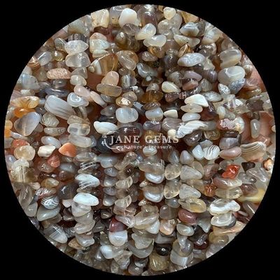 Agata rossa gemme perle cristallo naturale di forma irregolare scheggia ghiaia pietra sciolta perle fili per braccialetti