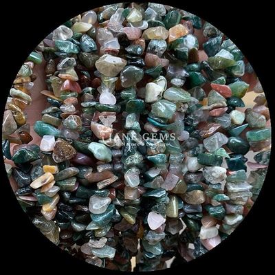 Turmalina Granato Gemme Perla Cristallo Naturale Forma Irregolare Scheletro di Ghiaia Pietra Groviglio Perla Loose String For Bracelets