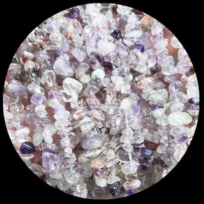 Turmalina Granato Gemme Perla Cristallo Naturale Forma Irregolare Scheletro di Ghiaia Pietra Groviglio Perla Loose String For Bracelets