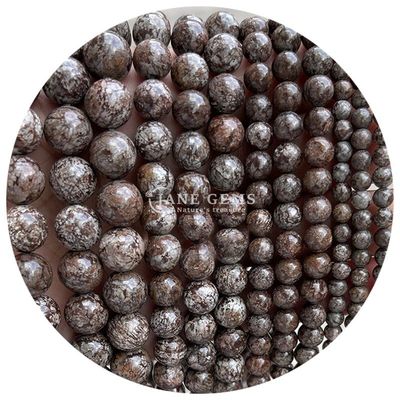 Ingrosso di gemme naturali perline rotonde 8 mm perline a sfera di ematite perline a sfera di lava perline a sfera di agata perline spazzatrici per gioielli M