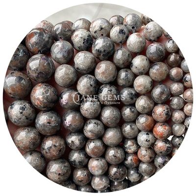Ingrosso di gemme naturali perline rotonde 8 mm perline a sfera di ematite perline a sfera di lava perline a sfera di agata perline spazzatrici per gioielli M