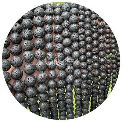 Ingrosso di gemme naturali perline rotonde 8 mm perline a sfera di ematite perline a sfera di lava perline a sfera di agata perline spazzatrici per gioielli M
