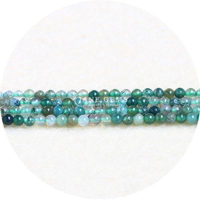 Ingrosso per gioielleria per perline di gemme naturali 8 mm perline di rodolite rotonde multicolore perline di turmalina