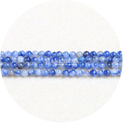 Ingrosso per gioielleria per perline di gemme naturali 8 mm perline di rodolite rotonde multicolore perline di turmalina