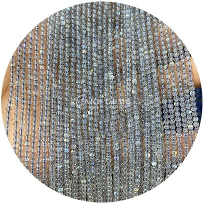 Ingrosso per gioielleria per perline di gemme naturali 8 mm perline di rodolite rotonde multicolore perline di turmalina