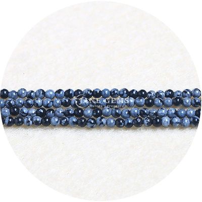 Ingrosso per gioielleria per perline di gemme naturali 8 mm perline di rodolite rotonde multicolore perline di turmalina