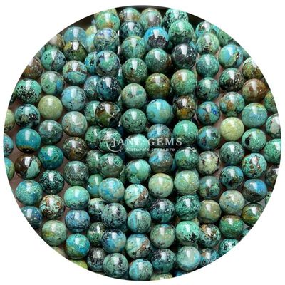 Ingrosso Naturale 2A Tourmaline Rotondo Perle Libere Moonstone Perle Libere di Pietra Arcobaleno Perle Fluorite Distanziatori per Gioielli