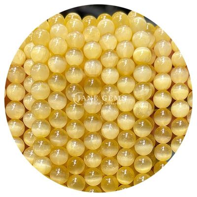 Ingrosso di gemme naturali perline sferiche sferiche 8 mm Gips blu perline sferiche ematite perline spaziatori per la realizzazione di gioielli