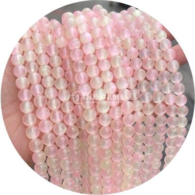 Ingrosso di gemme naturali perline sferiche sferiche 8 mm Gips blu perline sferiche ematite perline spaziatori per la realizzazione di gioielli