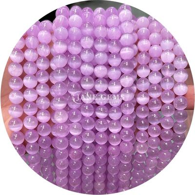 Ingrosso di gemme naturali perline sferiche sferiche 8 mm Gips blu perline sferiche ematite perline spaziatori per la realizzazione di gioielli