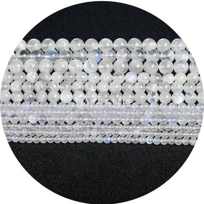 Ingrosso di gemme naturali perline sferiche sferiche 8 mm Gips blu perline sferiche ematite perline spaziatori per la realizzazione di gioielli