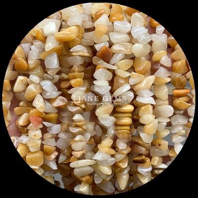Verdi Aventurine Gems Perle Cristallo Naturale Forma Irregolare Scheletro di Ghiaia Pietra Groviglio Perle Loose Filamenti Per Braccialetti