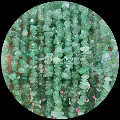 Verdi Aventurine Gems Perle Cristallo Naturale Forma Irregolare Scheletro di Ghiaia Pietra Groviglio Perle Loose Filamenti Per Braccialetti