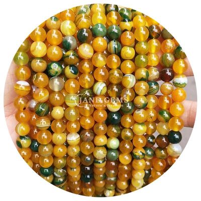 Ingrosso di gemme naturali perline sferiche sferiche 8 mm Gips blu perline sferiche ematite perline spaziatori per la realizzazione di gioielli