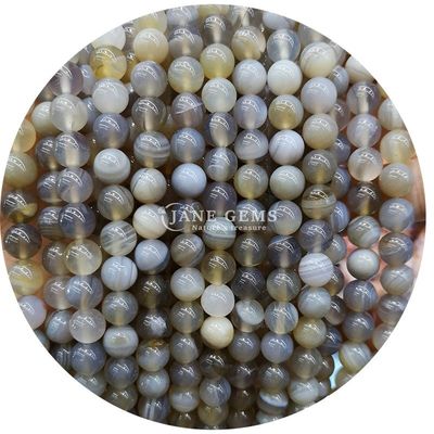 Ingrosso di gemme naturali perline sferiche sferiche 8 mm Gips blu perline sferiche ematite perline spaziatori per la realizzazione di gioielli