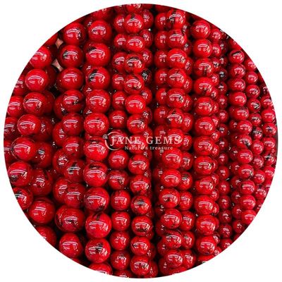 Ingrosso di gemme naturali perle rotonde sciolte 8 mm agate a strisce multicolore perle sciolte perle rotonde spaziatori per gioielli