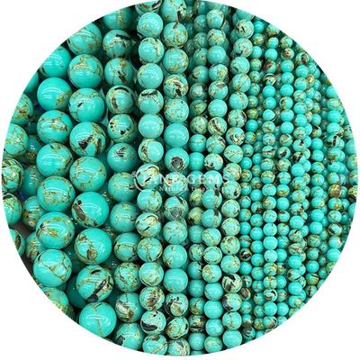 Ingrosso di gemme naturali perle rotonde sciolte 8 mm agate a strisce multicolore perle sciolte perle rotonde spaziatori per gioielli
