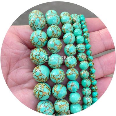 Ingrosso di gemme naturali perle rotonde sciolte 8 mm agate a strisce multicolore perle sciolte perle rotonde spaziatori per gioielli