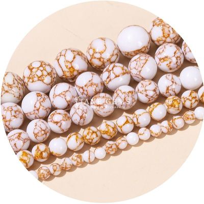 Ingrosso di gemme naturali perle rotonde sciolte 8 mm agate a strisce multicolore perle sciolte perle rotonde spaziatori per gioielli