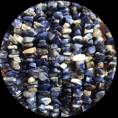 Sodalite Mookite Gems Perle Cristallo Naturale Forma Irregolare Scheggio di Ghiaia Pietra Groviglio Stringhe di Perle Per Braccialetti